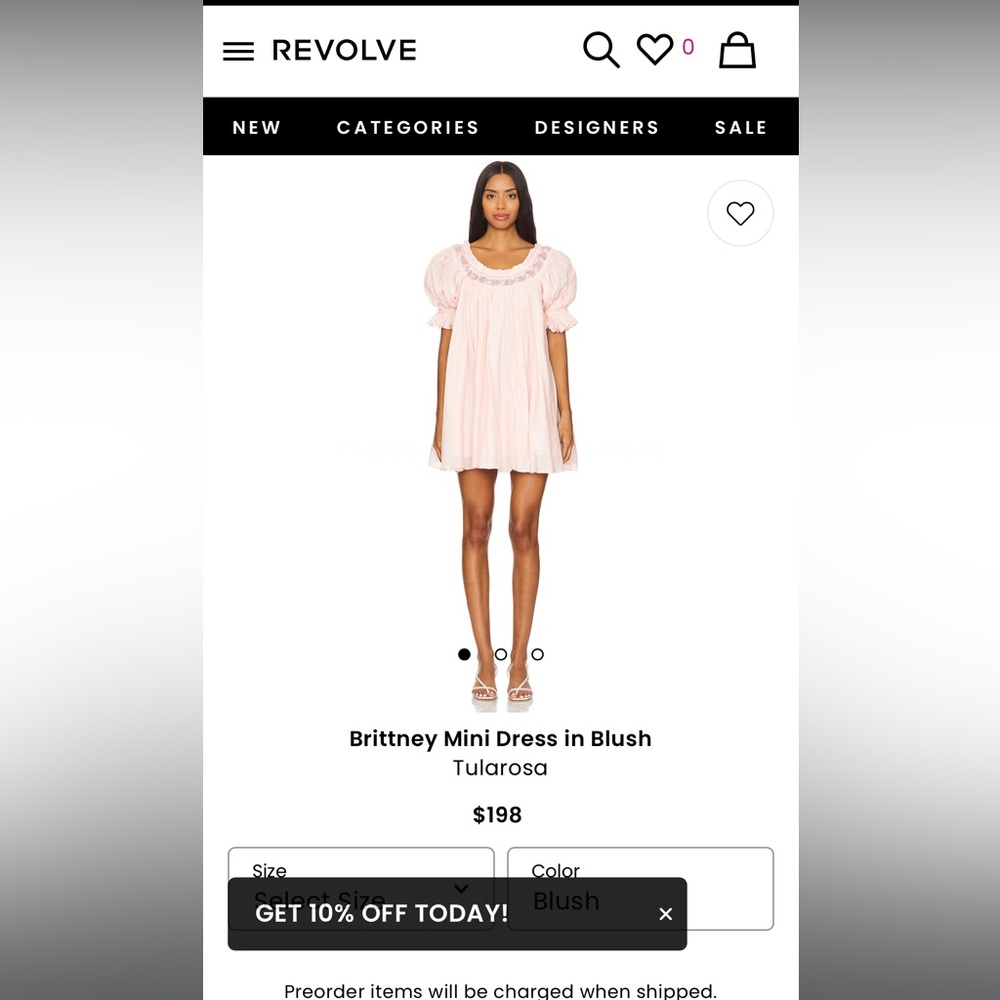 NWT revolve tularosa dress